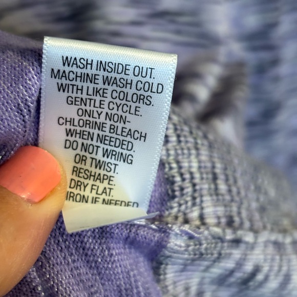 Apt. 9 Women's Lavender Long Sleeve Top NWT - Picture 8 of 8